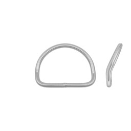 Zeige Details für TecLine D-RING 50 MM X 5 MM, BENT Bild von TecLine D-RING 50 MM X 5 MM, BENT